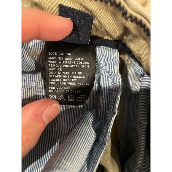 Nautica Men's Pleated Khaki Pants Beige Size 34x30 Cotton - Picture 12 of 12